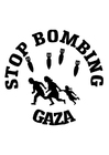 Malvorlagen Stop Gaza-Bombardierung