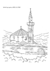 Malvorlage  Moschee