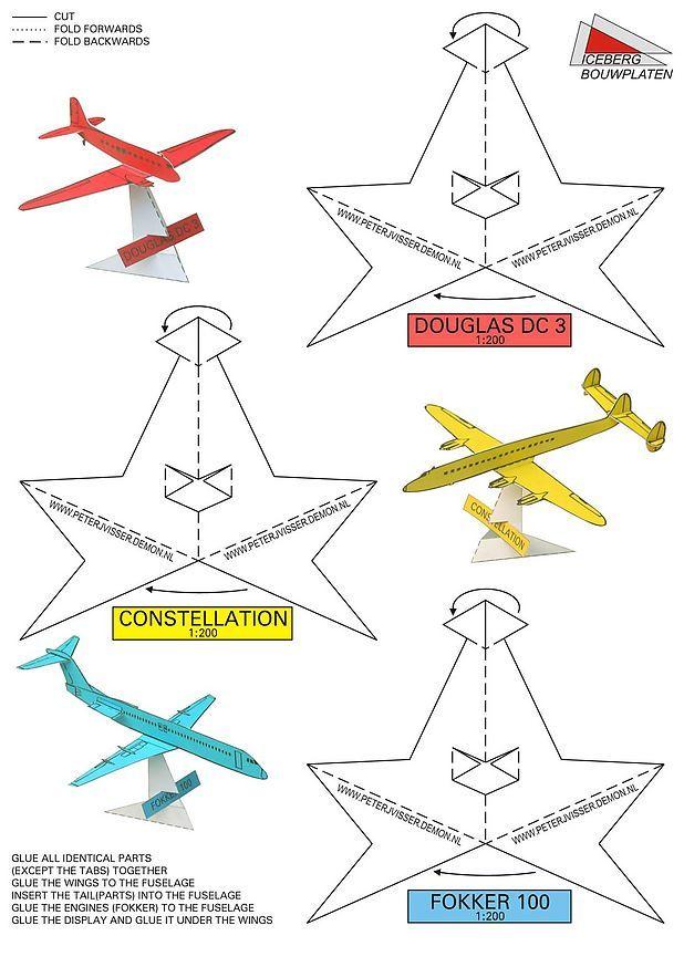 Basteln flugzeuge teil 2