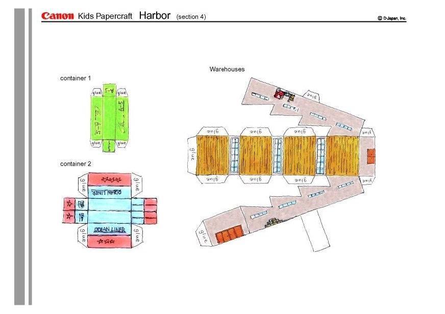 Basteln landungsbrA¼cke 4