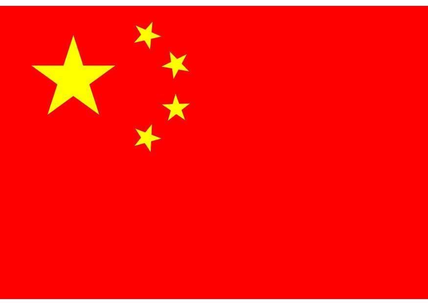 Bild flagge volksrepublik china