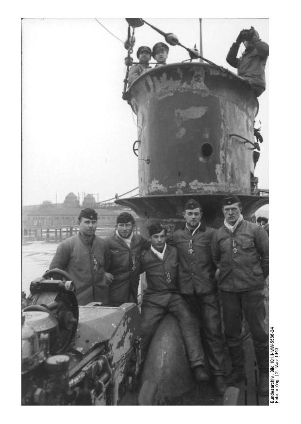 Foto besatzung u-boot u50 - wilhelmshafen