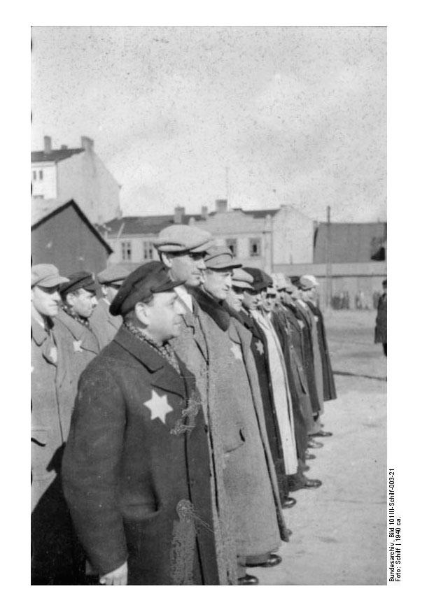 Foto ghettopolizei - polen - ghetto litzmannstadt