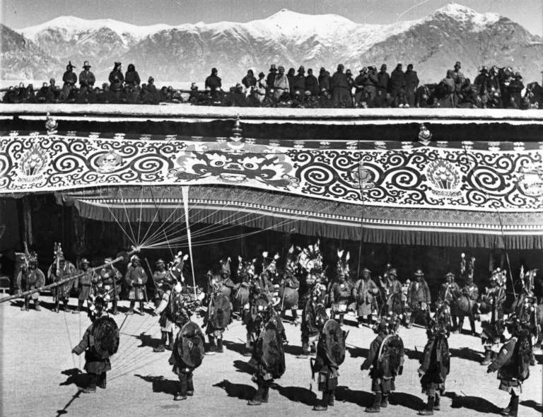 Foto neujahr in tibet 1938