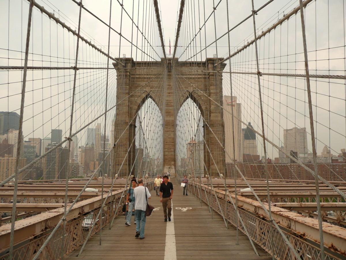 Foto new york - brooklyn bridge 