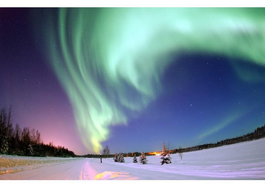 Foto polarlicht - nordlicht