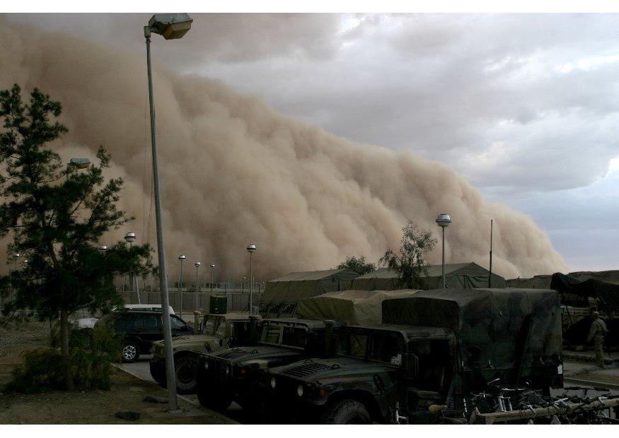 Foto sandsturm