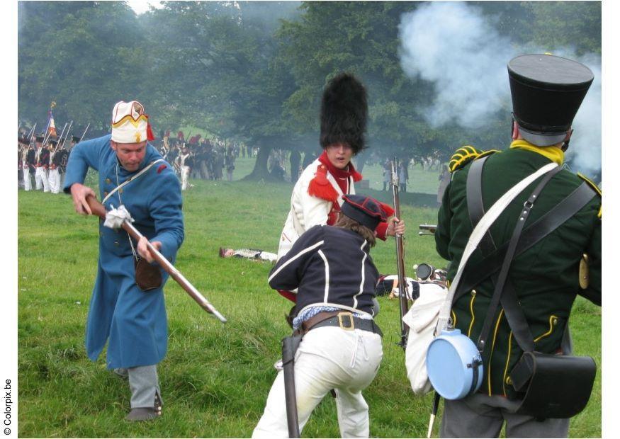 Foto schlacht bei waterloo