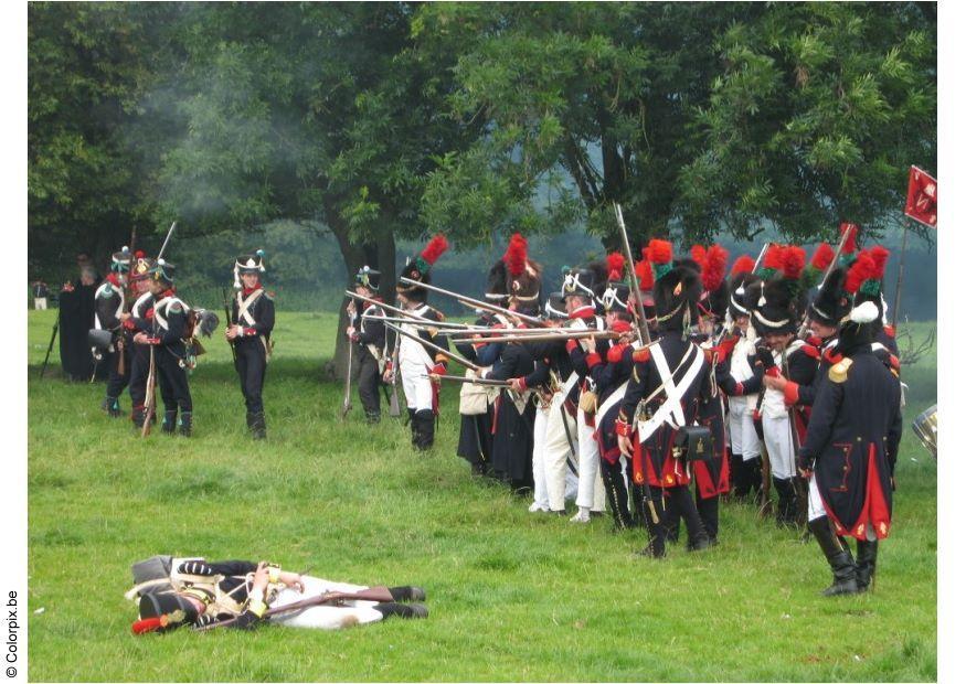 Foto schlacht bei waterloo