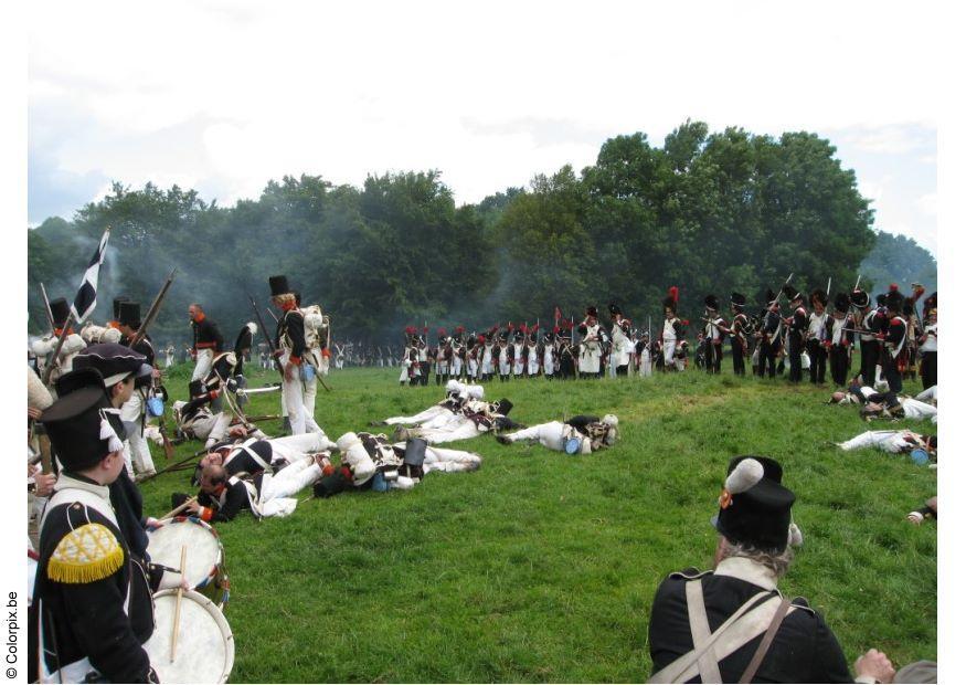 Foto schlacht bei waterloo