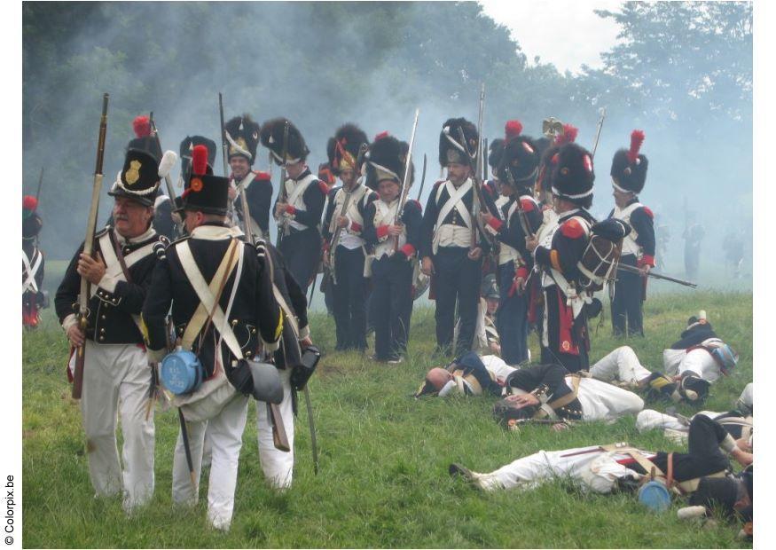 Foto schlacht bei waterloo