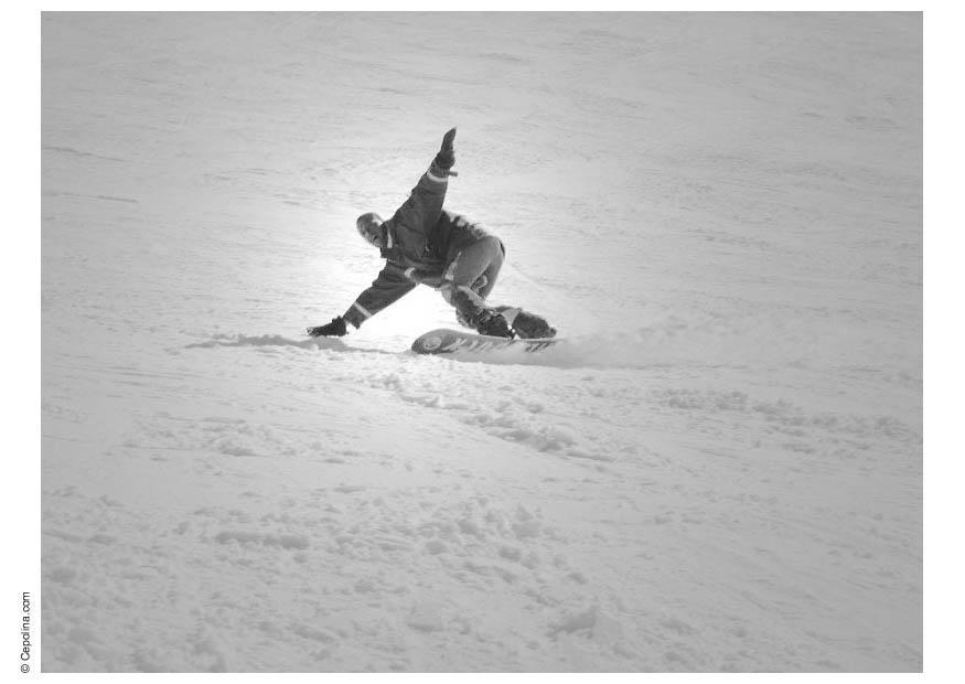 Foto snowboarden