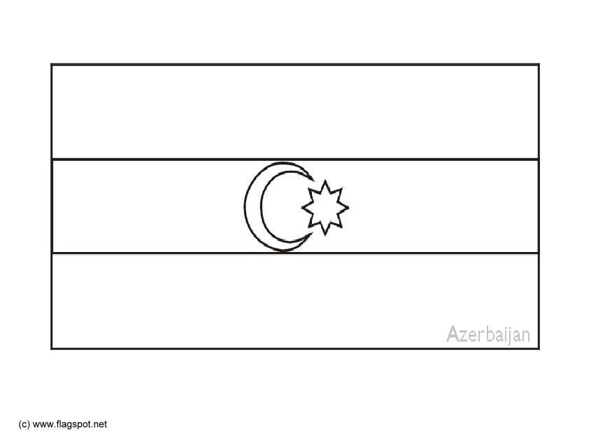 Malvorlage  aserbeidschan