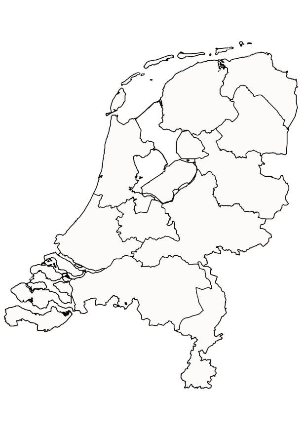 Malvorlage  die niederlande