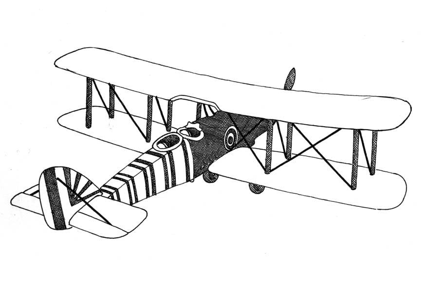 Malvorlage  doppeldecker