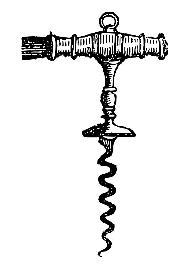 Malvorlage  flaschenA¶ffner