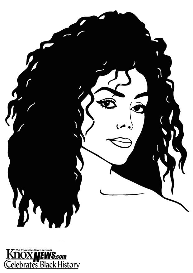 Malvorlage  latoya jackson