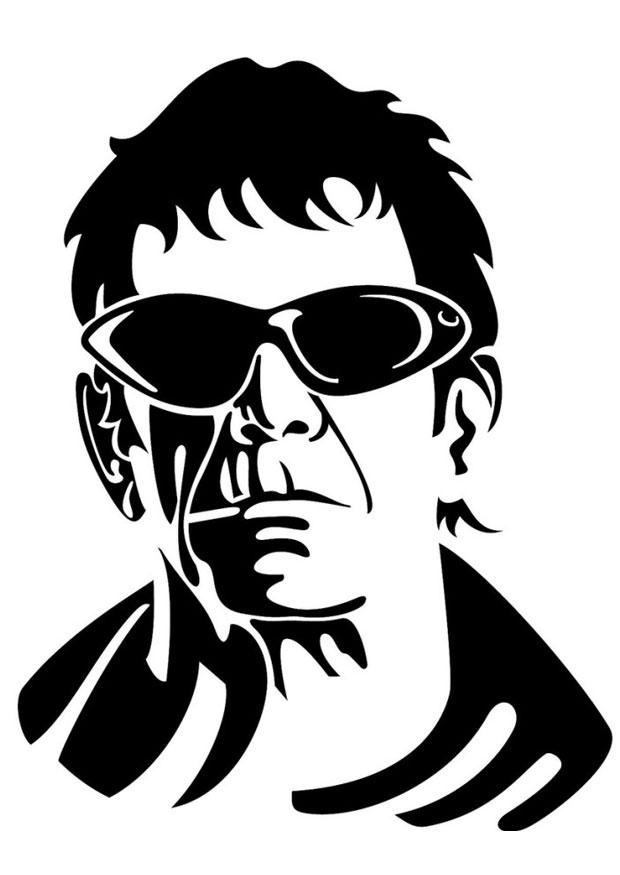 Malvorlage  lou reed