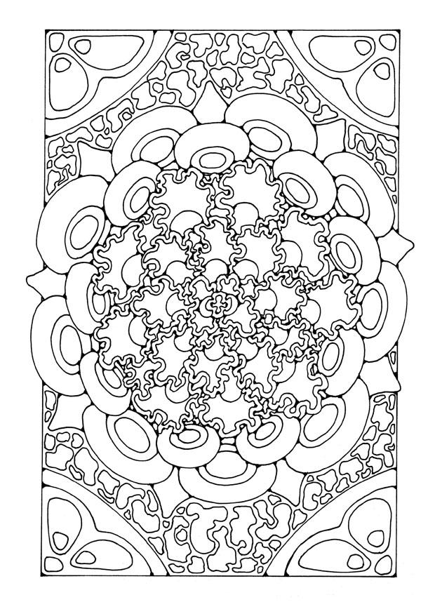 Malvorlage  mandala9a