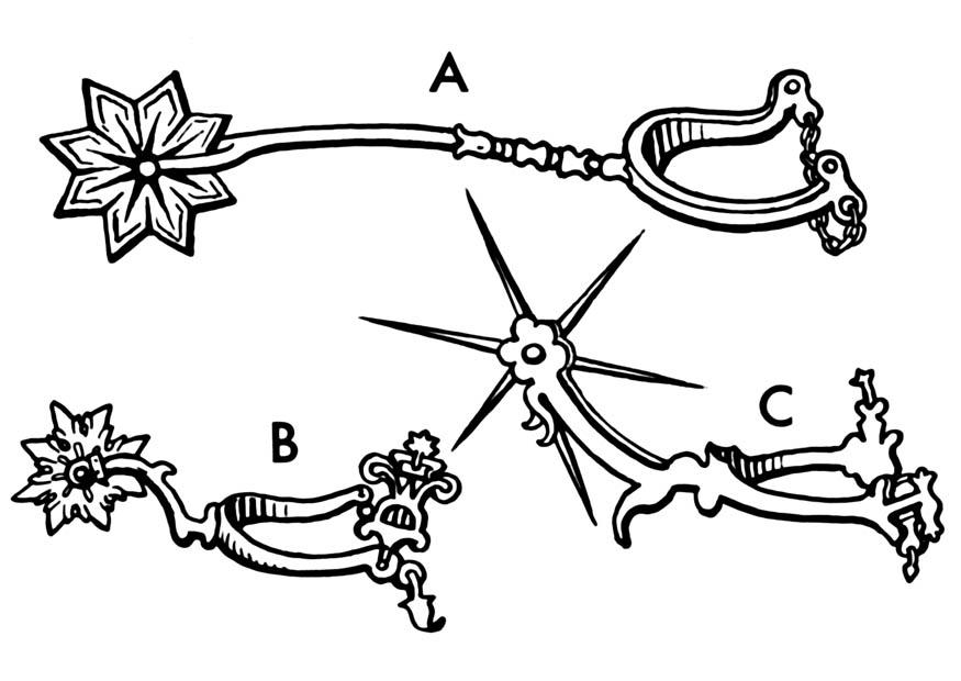 Malvorlage  sporen