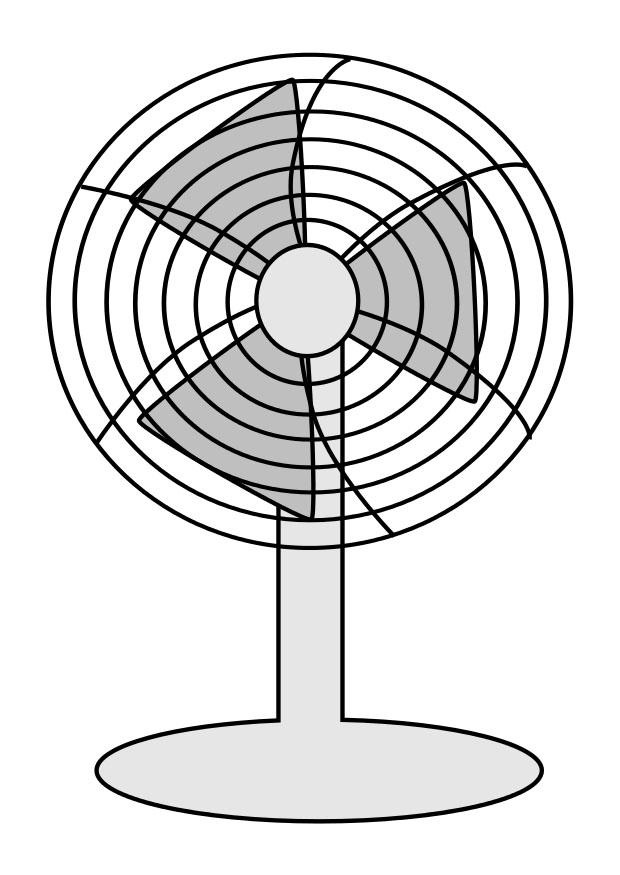 Malvorlage  ventilator