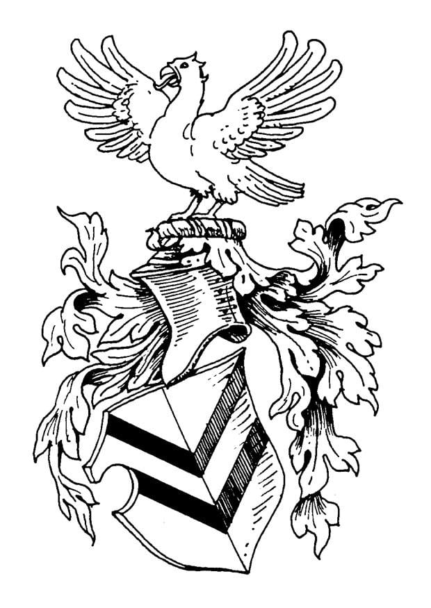 Malvorlage  wappen