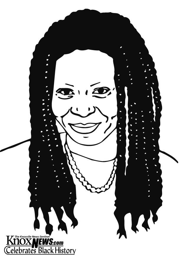 Malvorlage  whoopi goldberg