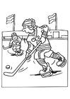 Malvorlage  Eishockey