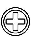 Malvorlagen Erste Hilfe Symbol