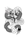 Malvorlagen Chinesischer Drache